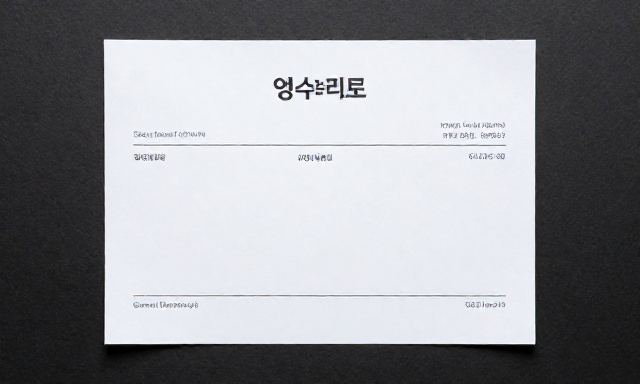 영수증리뷰 관련 대표 이미지