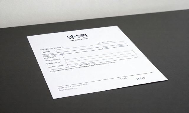 영수증리뷰 관련 대표 이미지