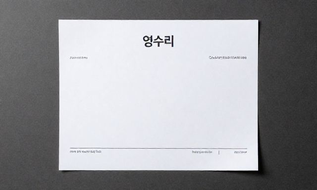 영수증리뷰 관련 이미지 - 영수증리뷰, 기록이 문화가 되는 순간의 미학
